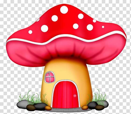 mushroom clipart village