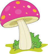 Mushrooms clipart. Free clip art pictures