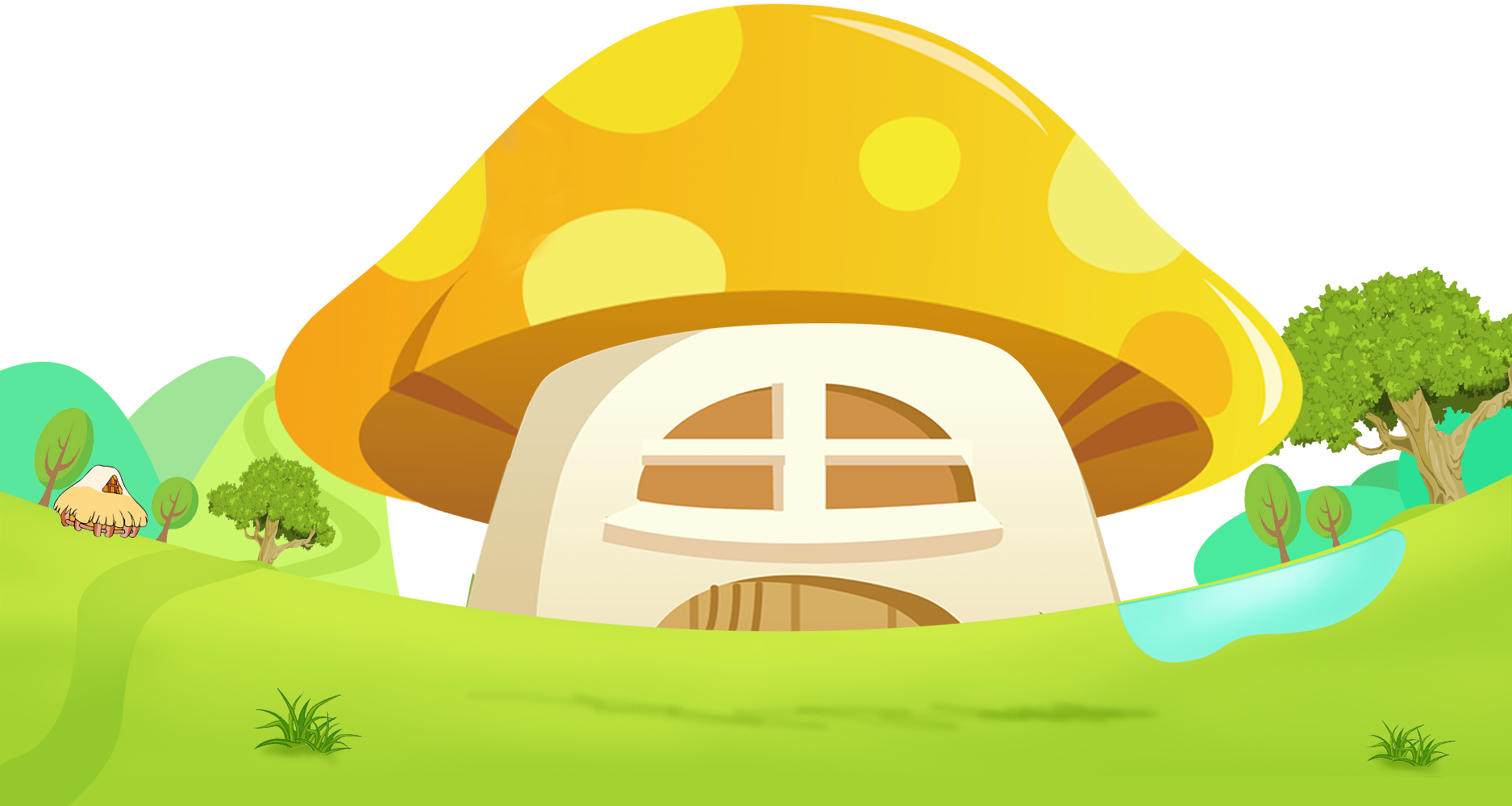mushrooms clipart animation