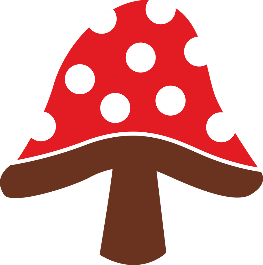 mushrooms clipart felt applique