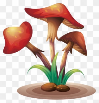 Mushrooms clipart felt applique. Free png mushroom clip