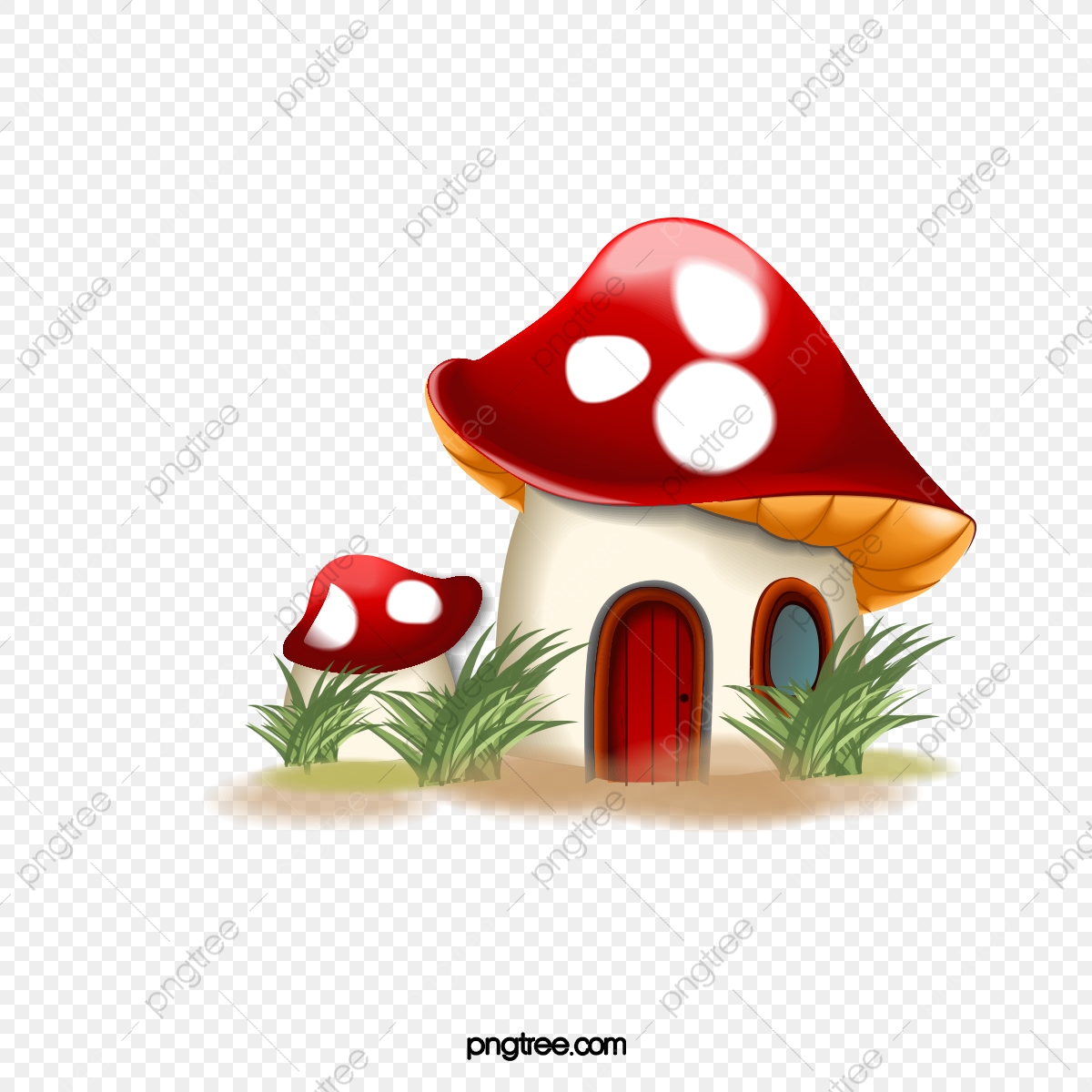 mushrooms clipart mushroom house