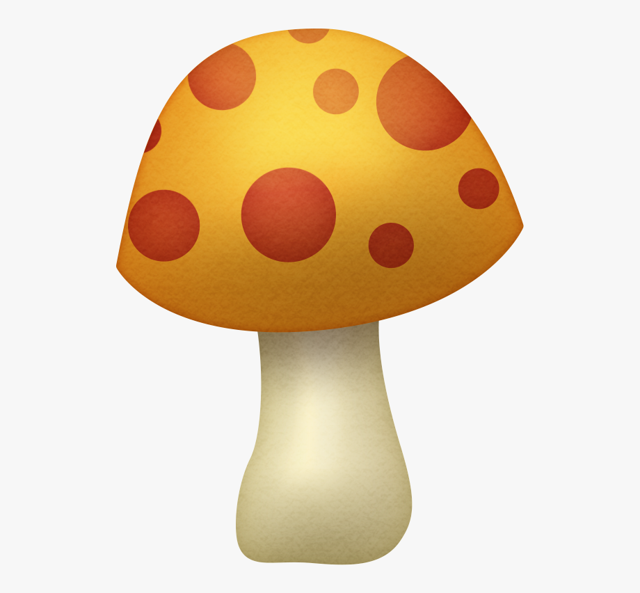 mushrooms clipart orange mushroom