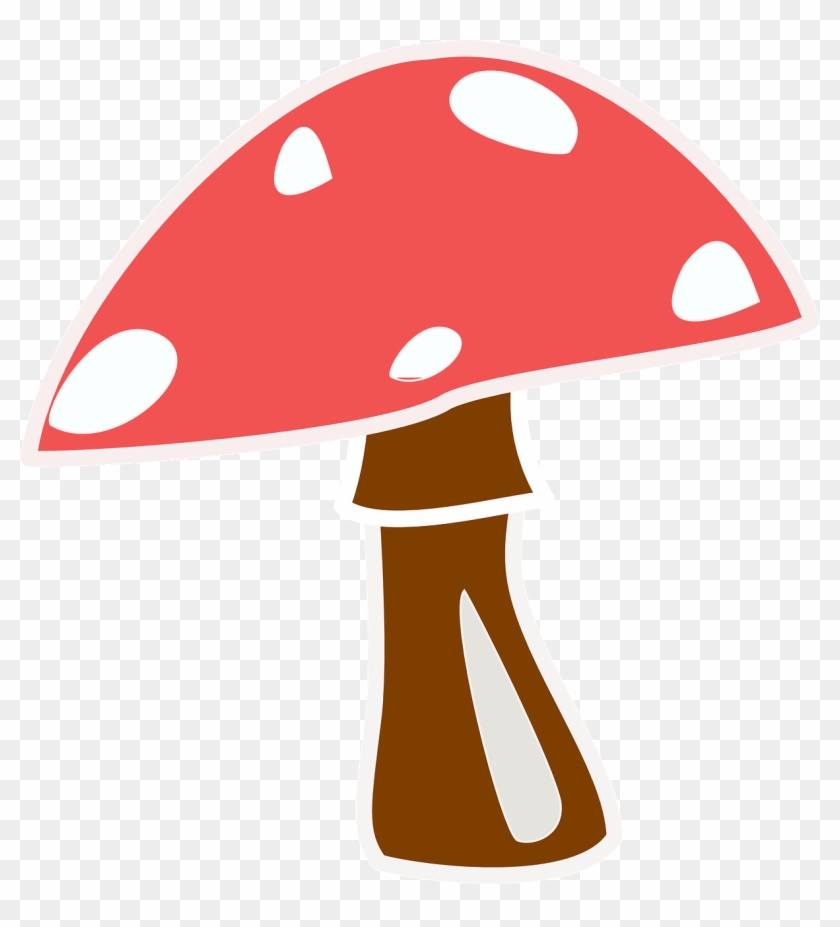Mushrooms clipart toadstool. Mushroom red cap top