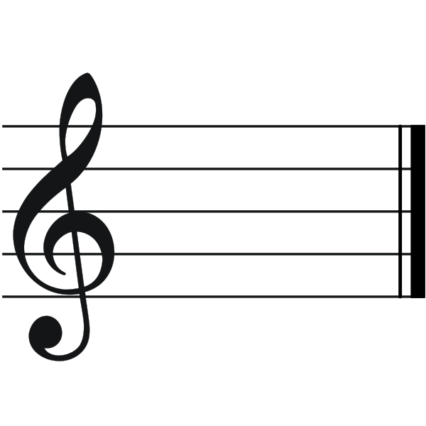 music clipart outline
