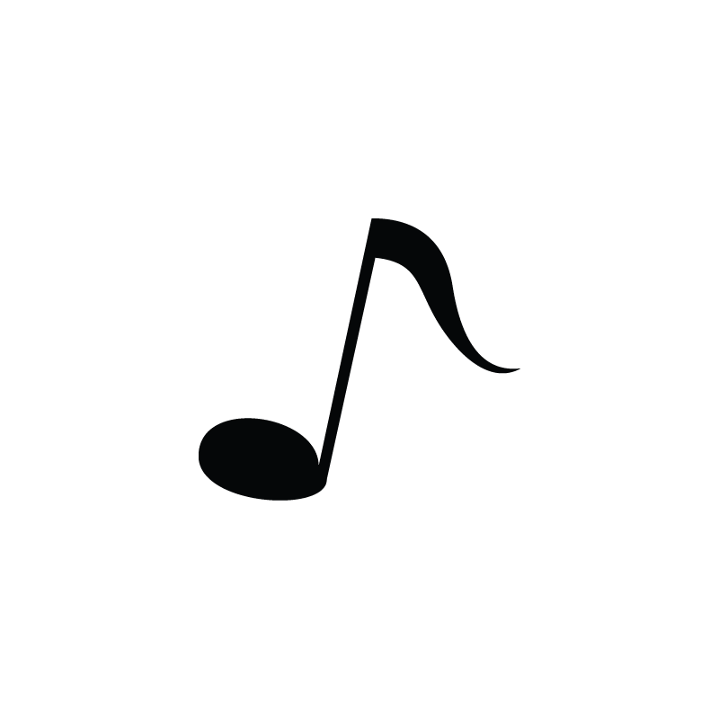 musical clipart eighth note