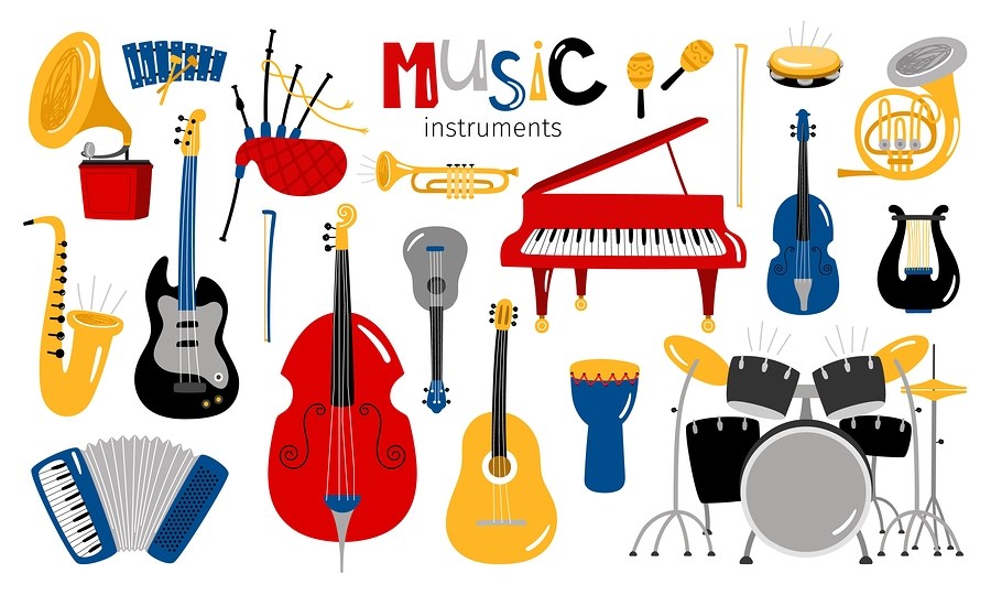 musical clipart music center