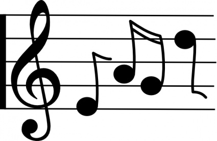 Musical clipart vector. Free music art download