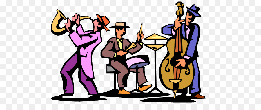Rock background music illustration. Musician clipart jazz new orleans
