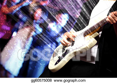 Musician clipart music club. Stock illustration young guitar