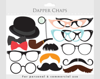 mustache clipart eyeglasses frame
