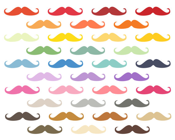 Moustache free images . Mustache clipart panda