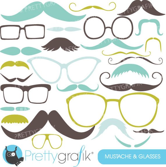 Mustache clipart pattern paper. Buy get moustache prop