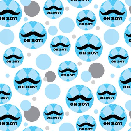 Mustache clipart pattern paper. Oh boy blue argyle