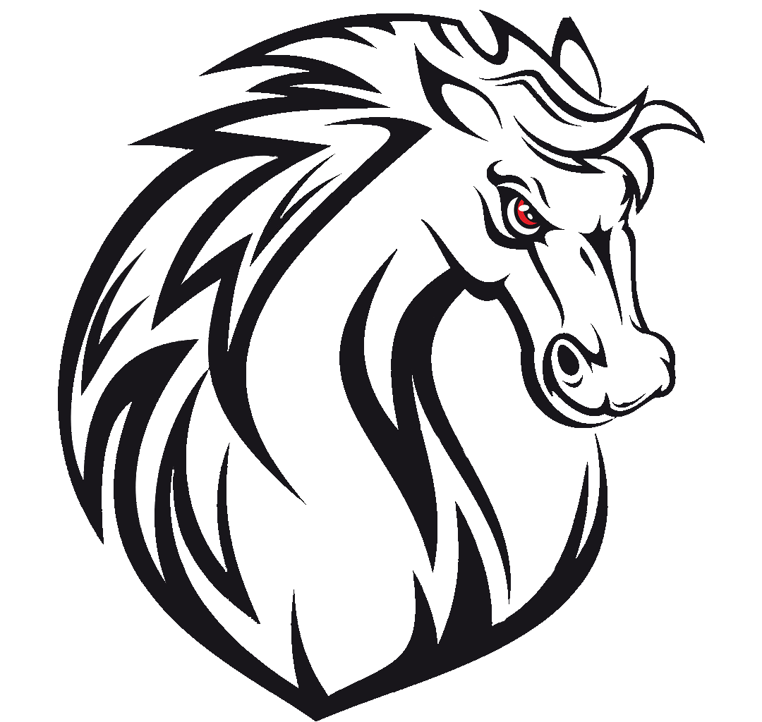 Mustang clipart drawing. Clip art pegasus transprent