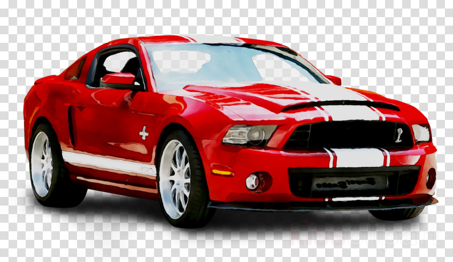 mustang clipart red mustang