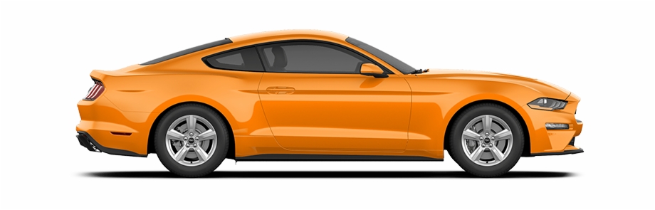 mustang clipart side view