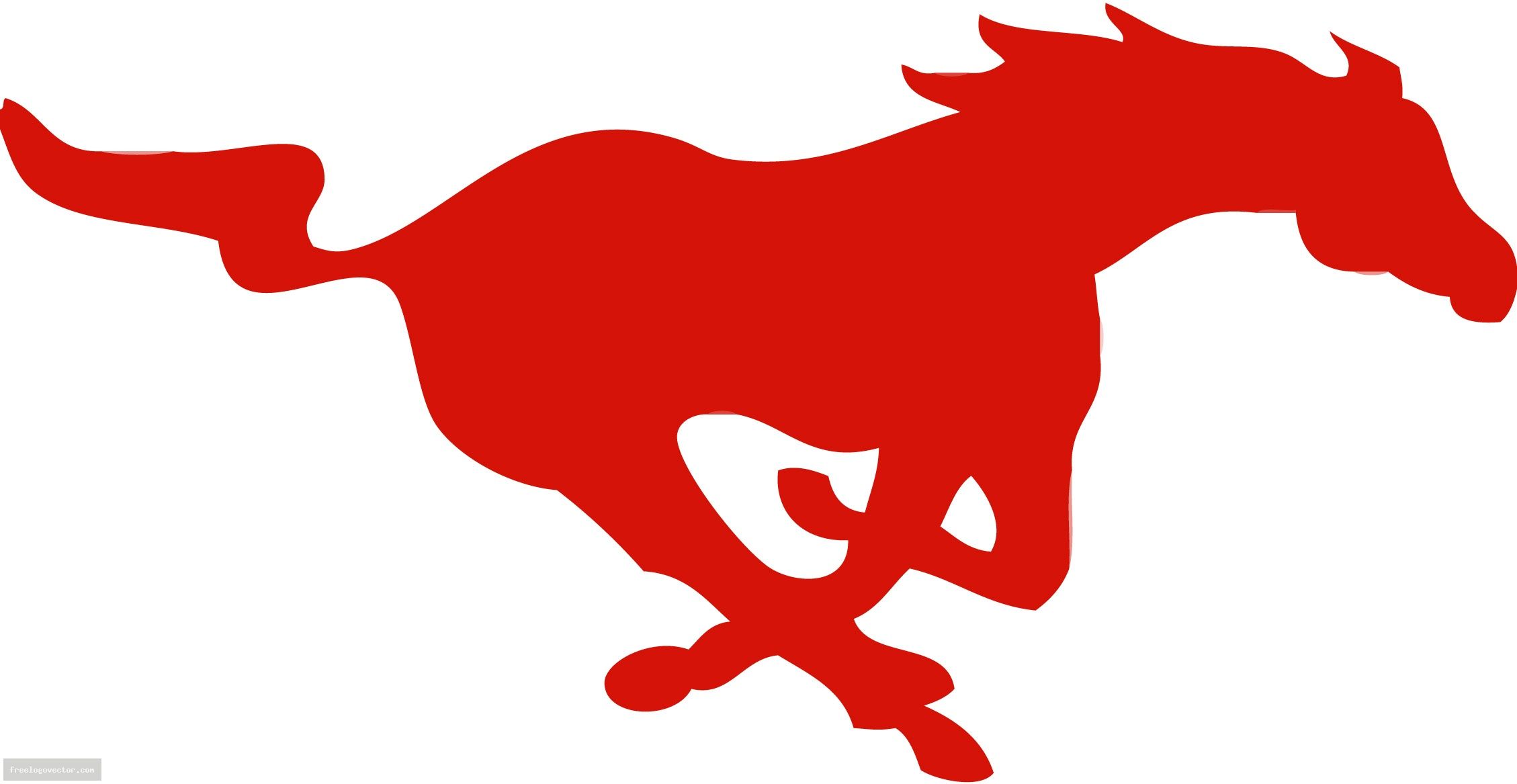 mustang clipart svg