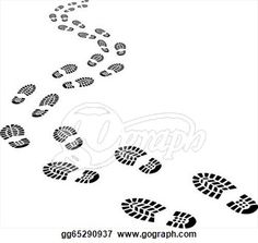 mystery clipart footprint