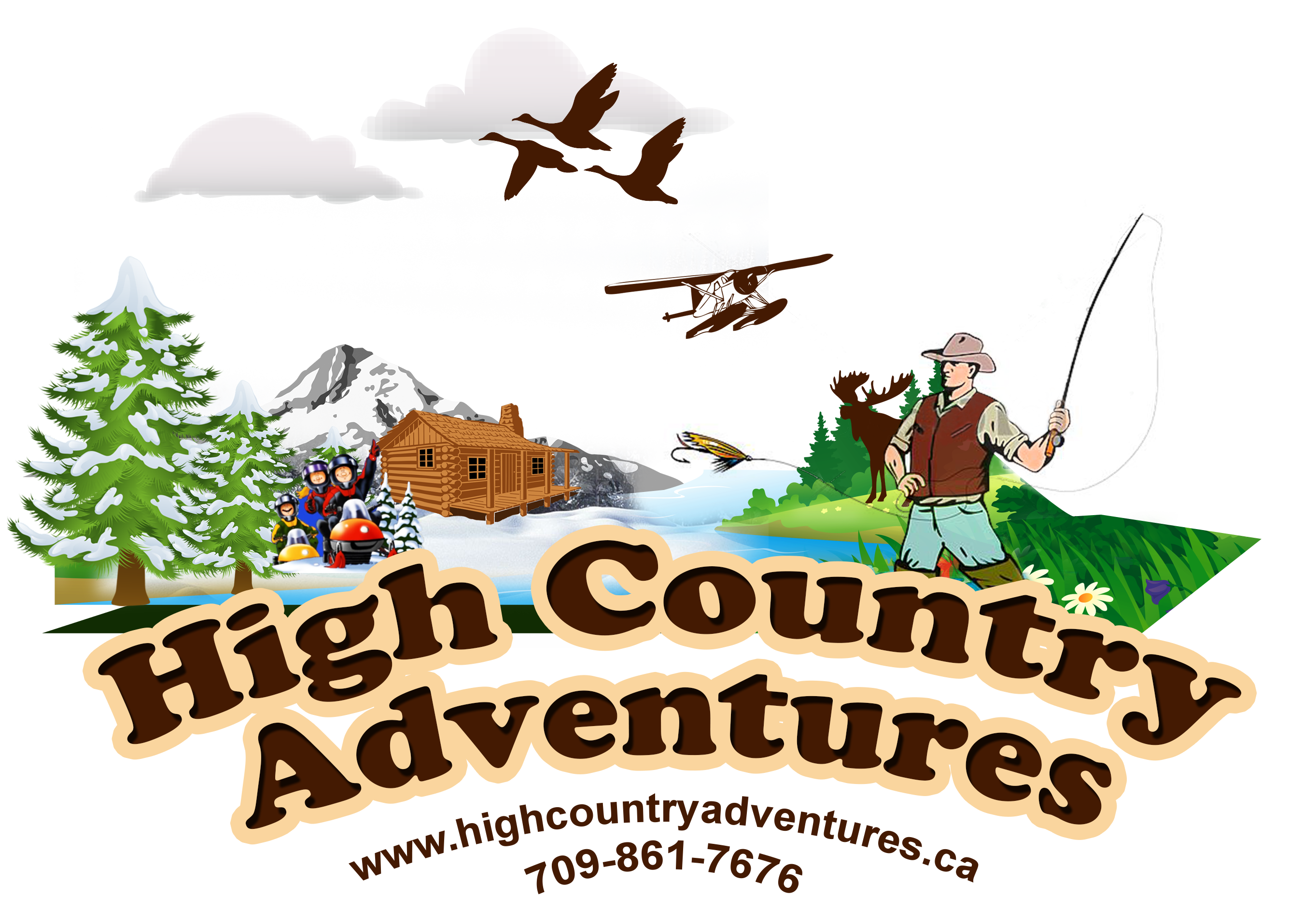 Outdoors clipart adventurous activity. Snowmobiling hunt fish sleep