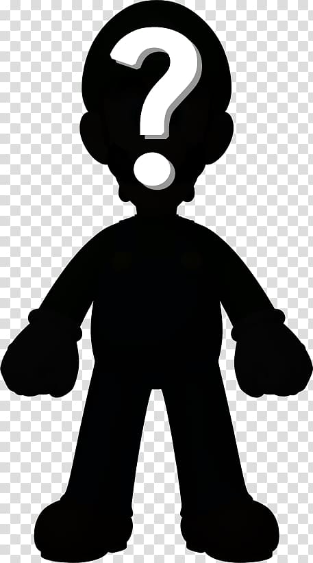 mystery clipart silhouette