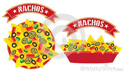 nachos clipart loaded nacho