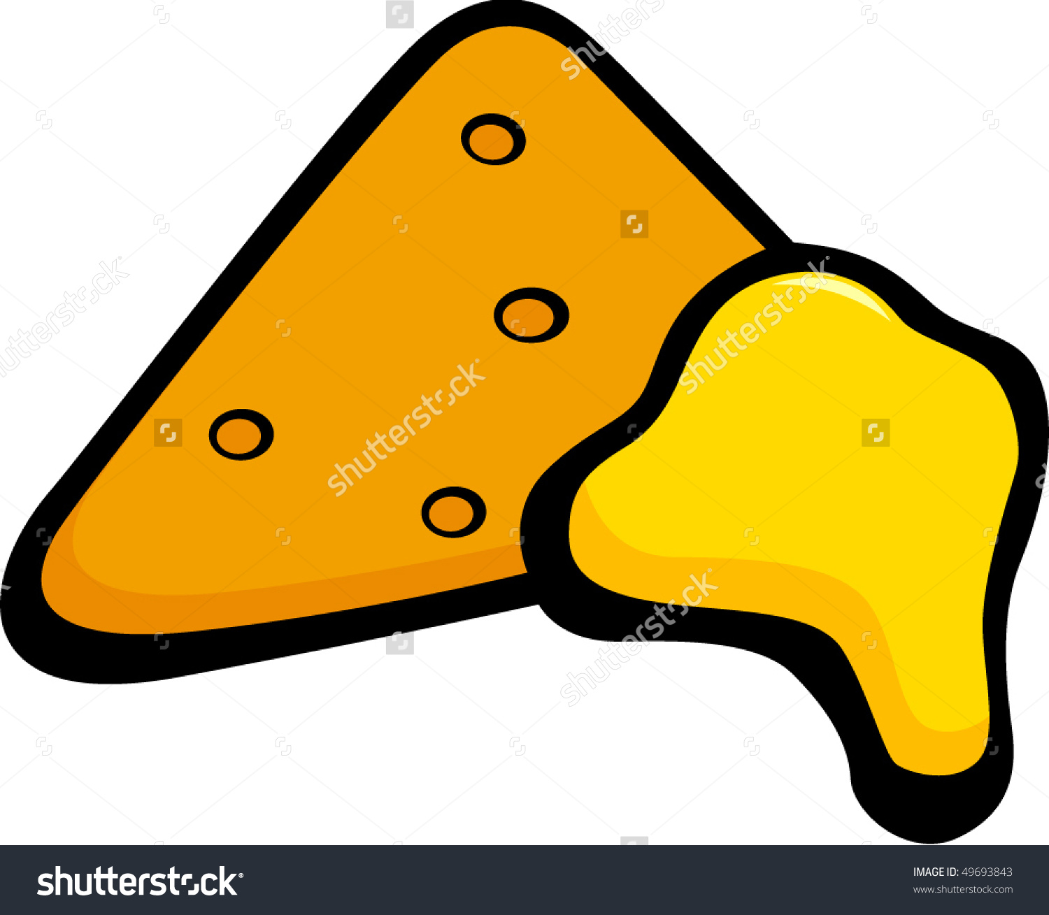 nacho clipart queso