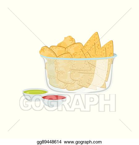 nachos clipart food item
