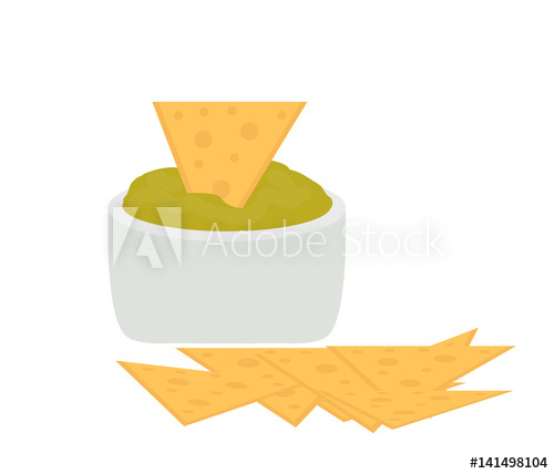 nachos clipart vector