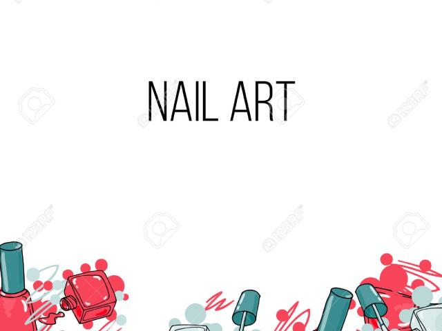nail clipart border