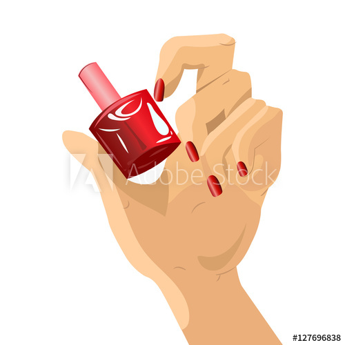nail clipart lady hand