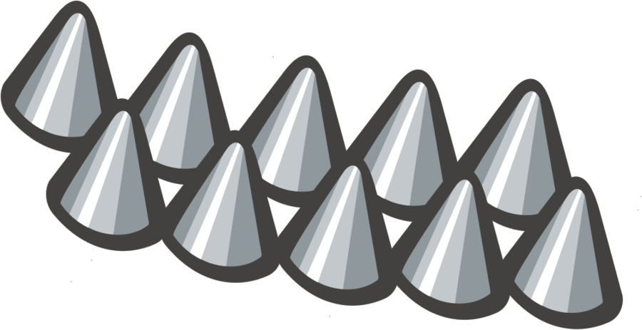 nail clipart metal spike