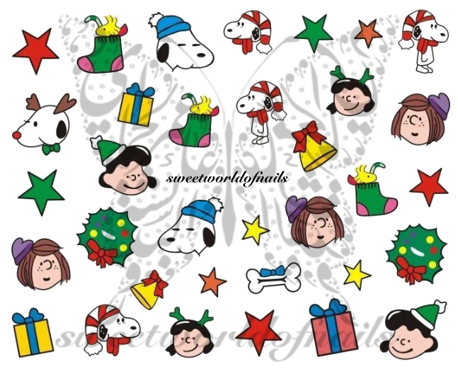 Snoopy christmas art water. Nails clipart trim nail