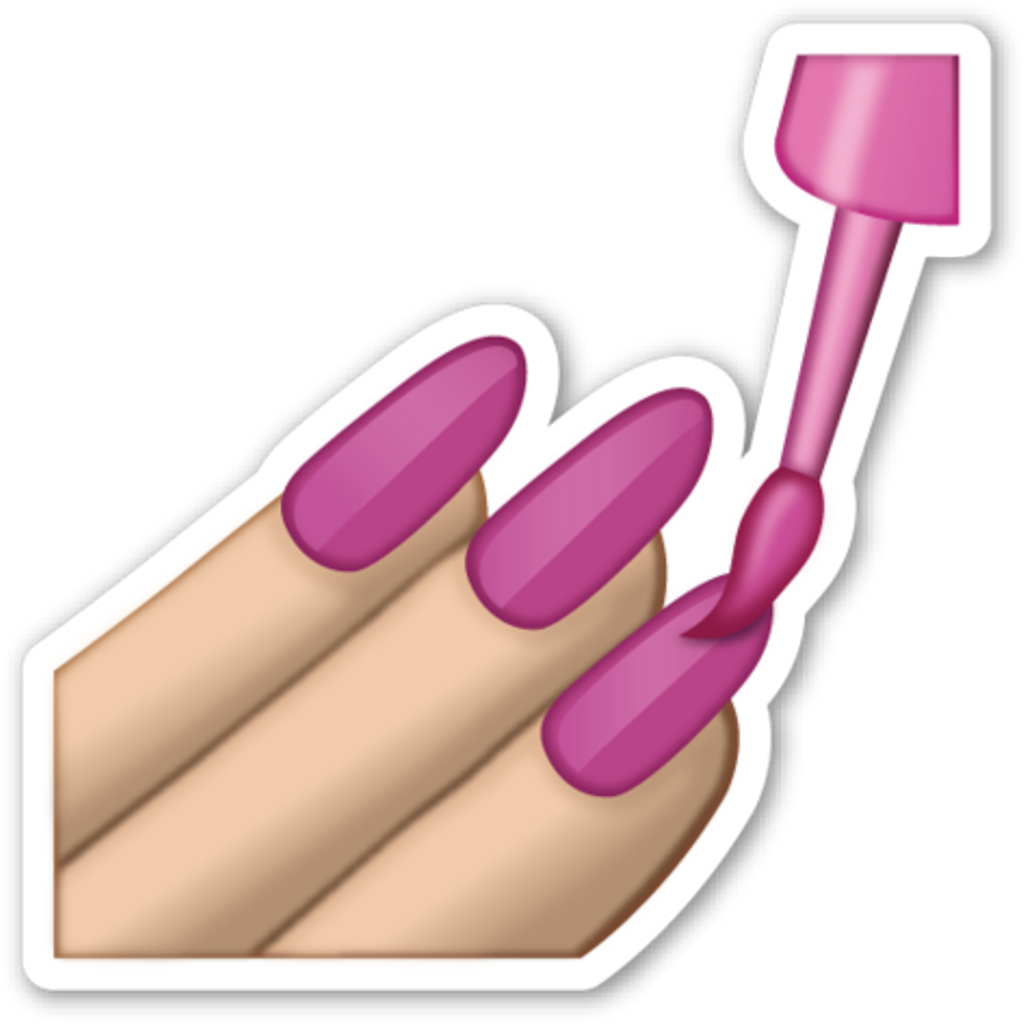 nails clipart emoji