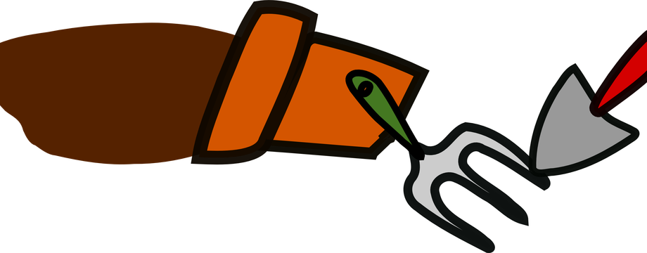 name clipart gardening tool