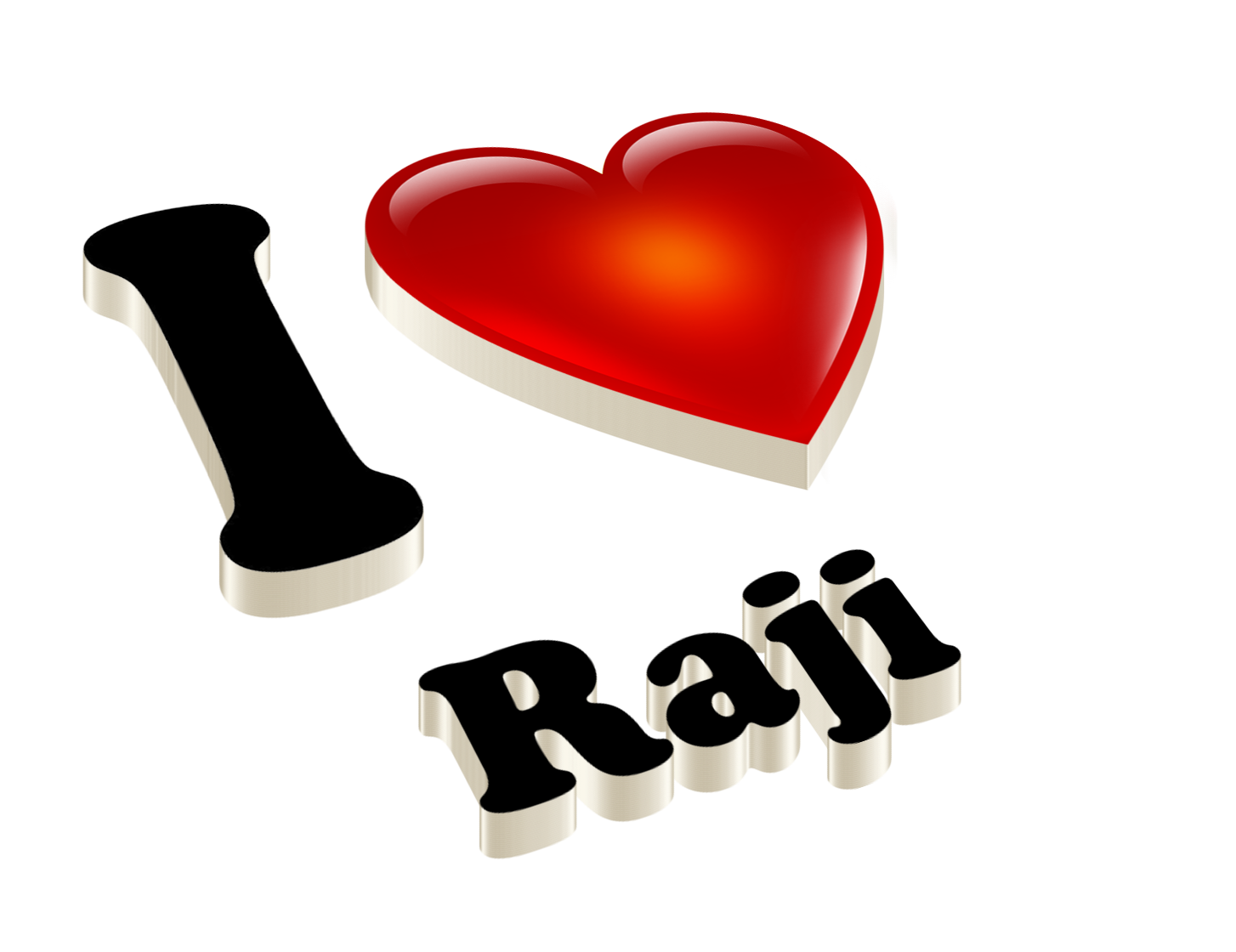 name clipart heart