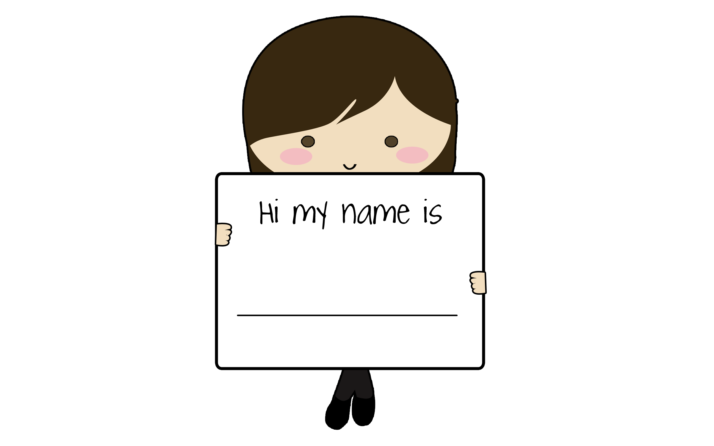 Your Name Clip Art