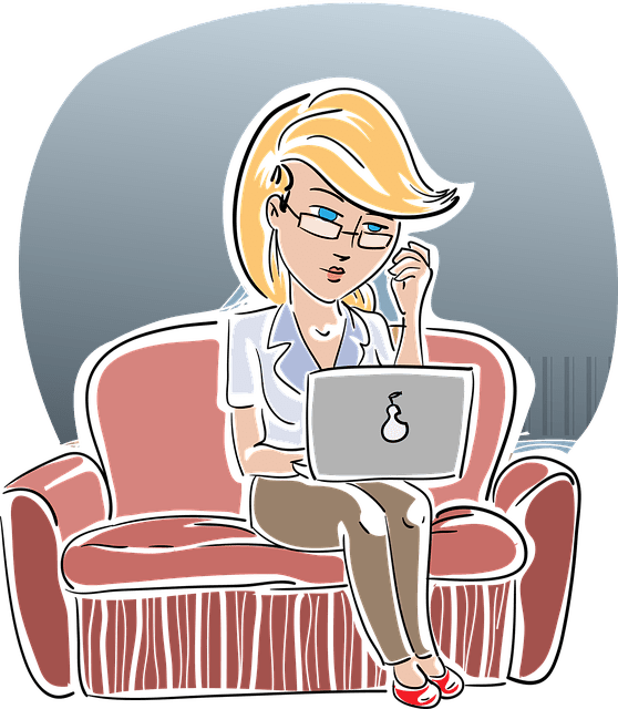 receptionist clipart busy woman