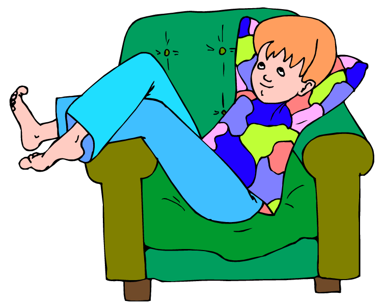 nap clipart lazy girl