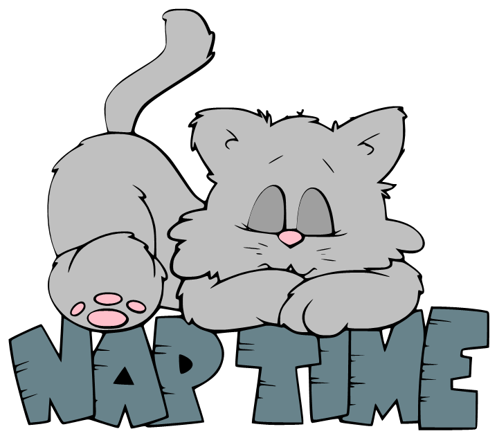 nap clipart rest time