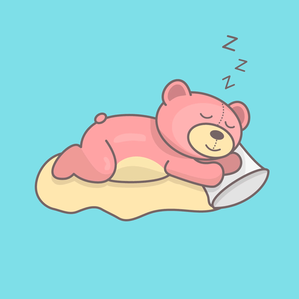 nap clipart tired