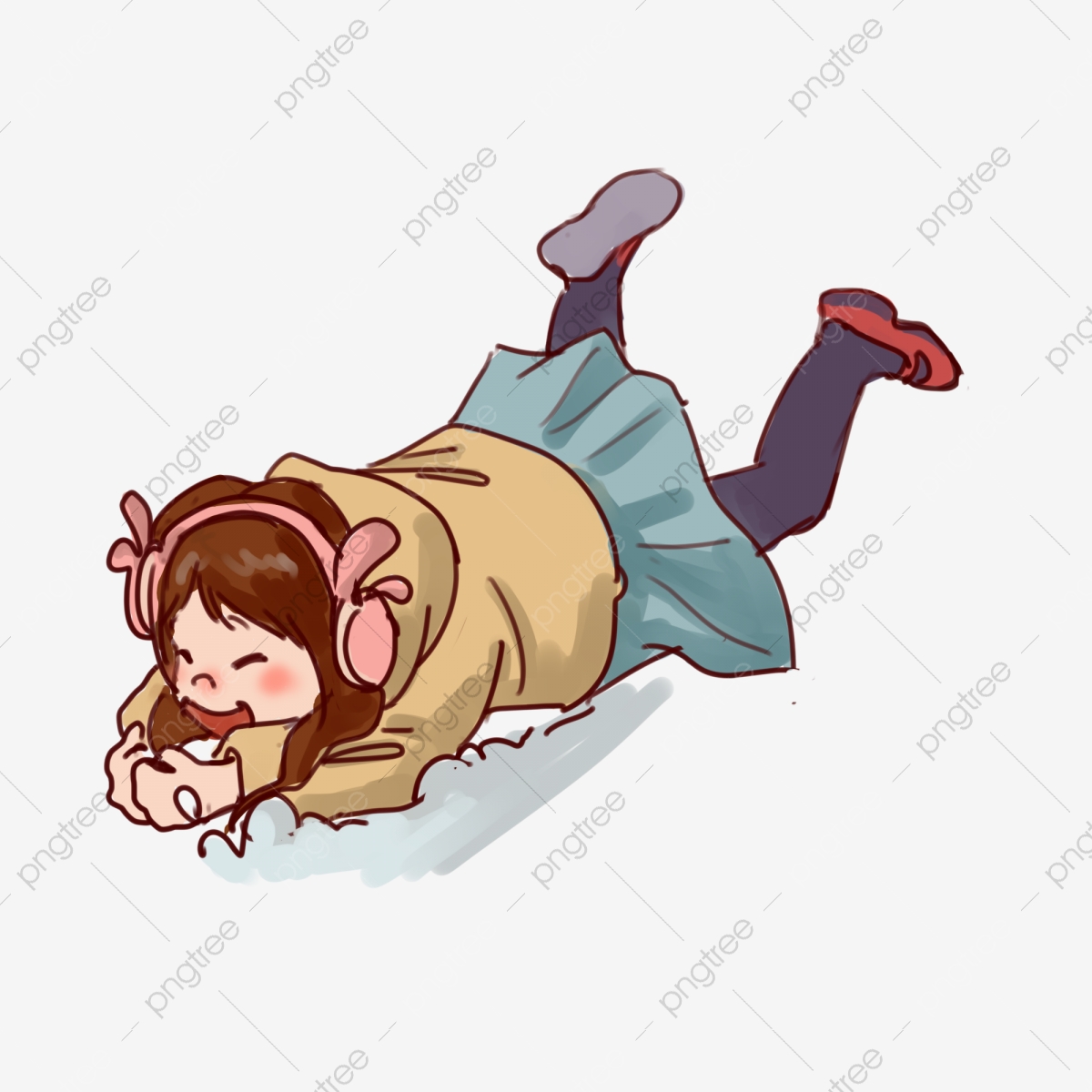 nap clipart winter