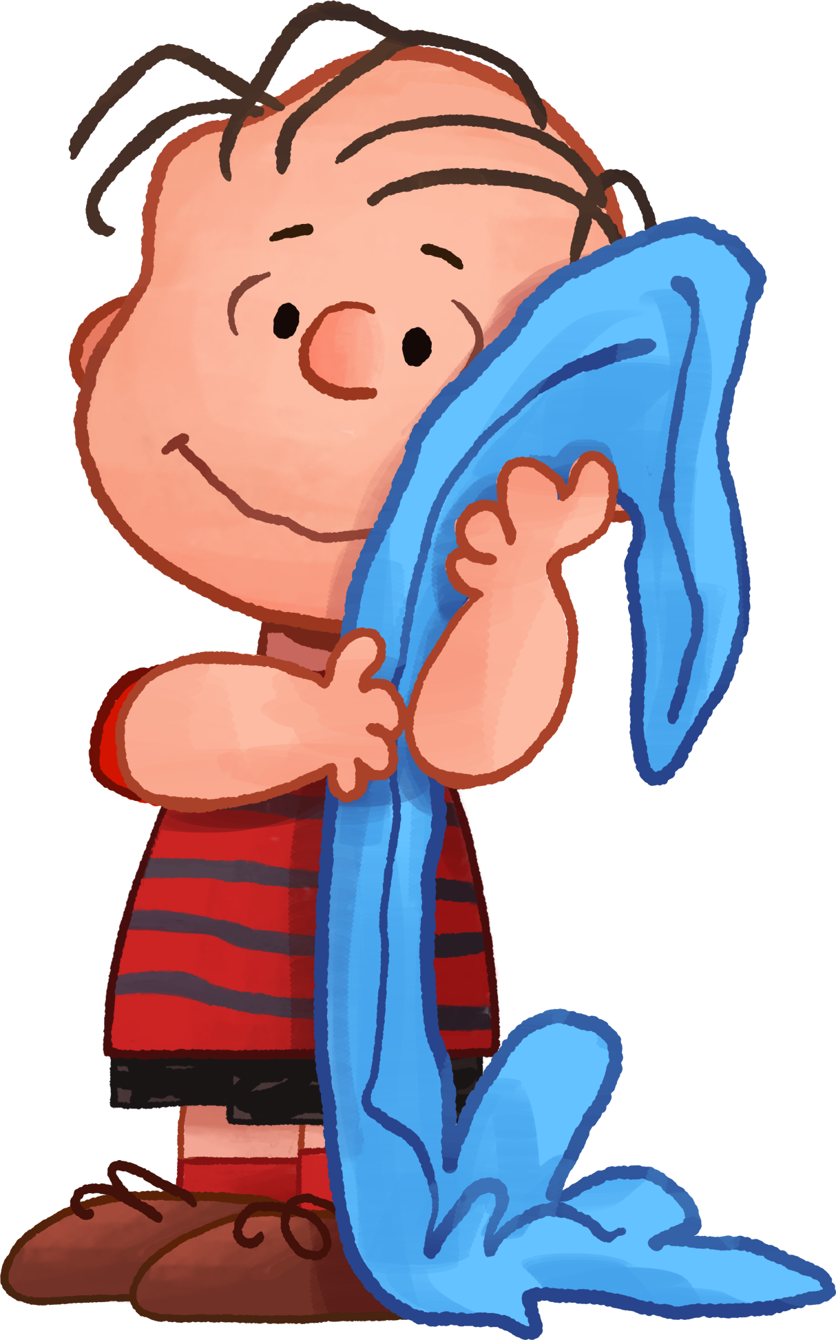 Linus frames illustrations hd. Blanket clipart behavioral