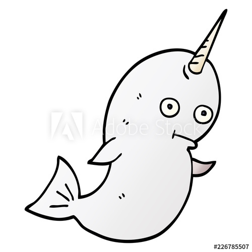 Free download clip art. Narwhal clipart avatar