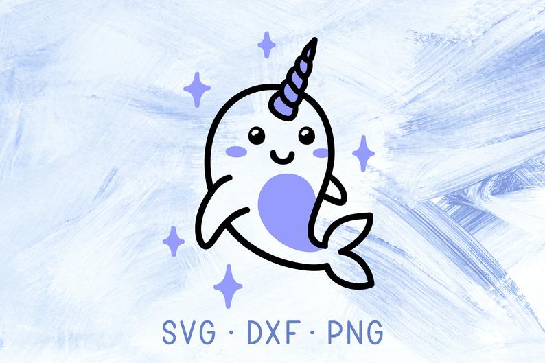 narwhal clipart cute baby