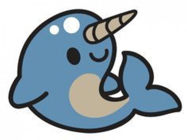 narwhal clipart dancing