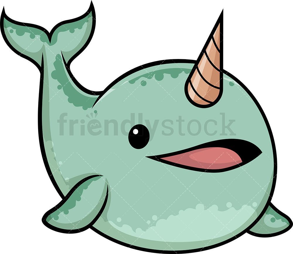 Narwhal Clipart Green Narwhal Green Transparent FREE For Download On WebStockReview