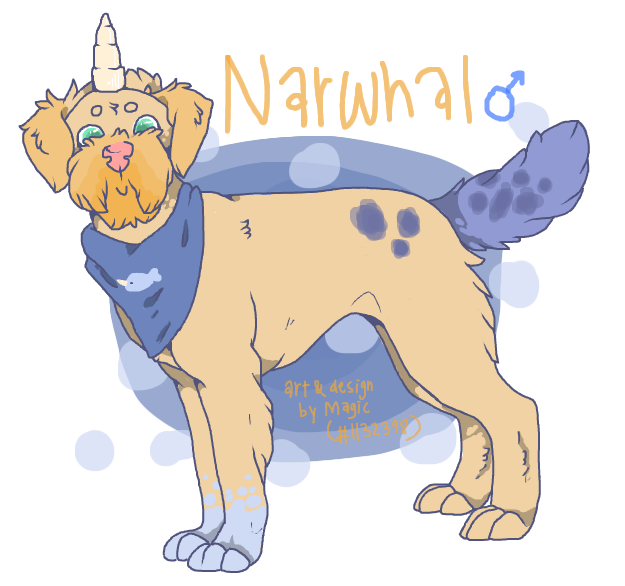 narwhal clipart llama