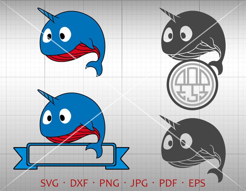 narwhal clipart narwal