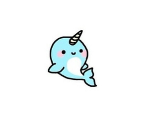 narwhal clipart transparent tumblr